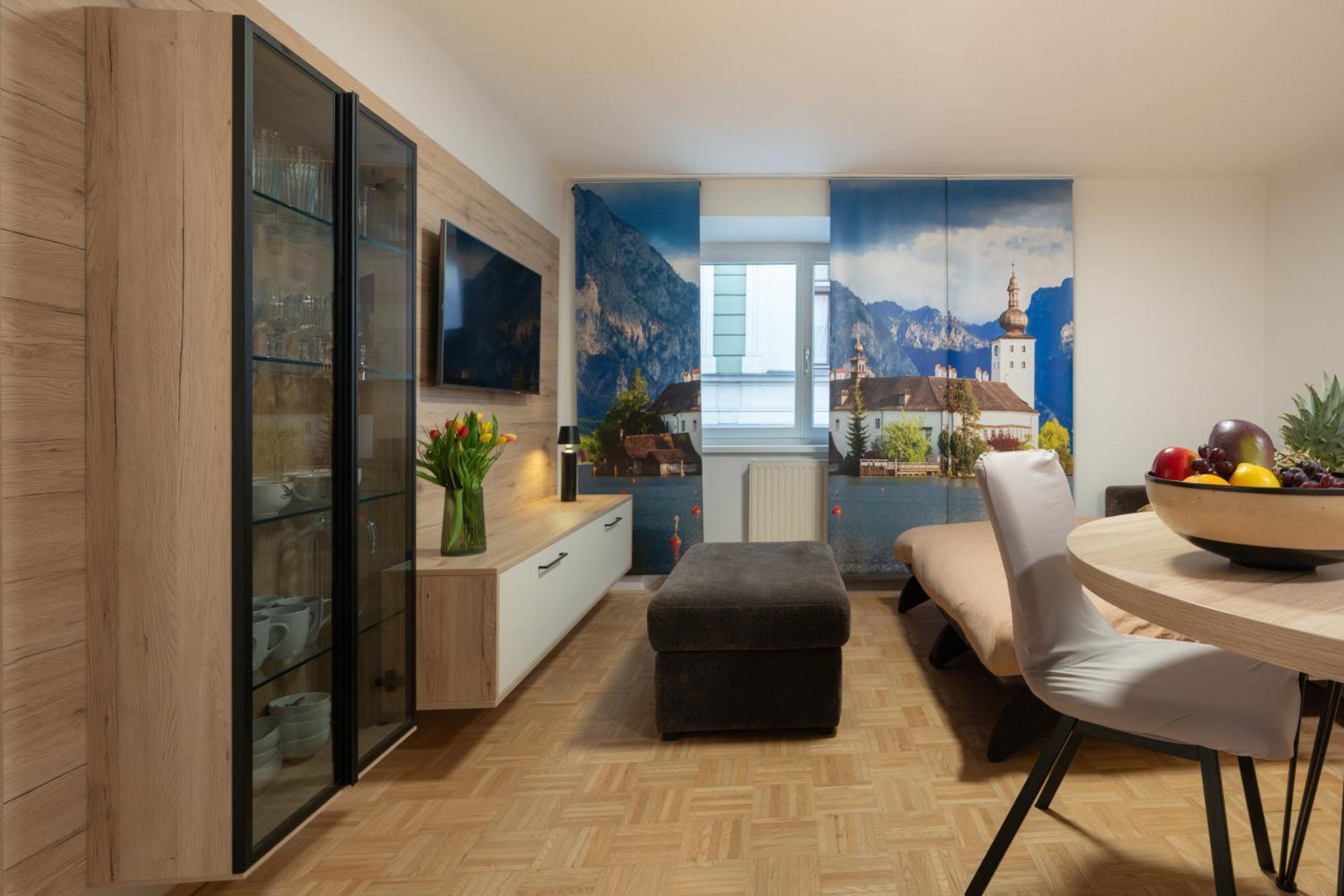 Modern Apartment, Full Kitchen, For 6 Гмунден Экстерьер фото